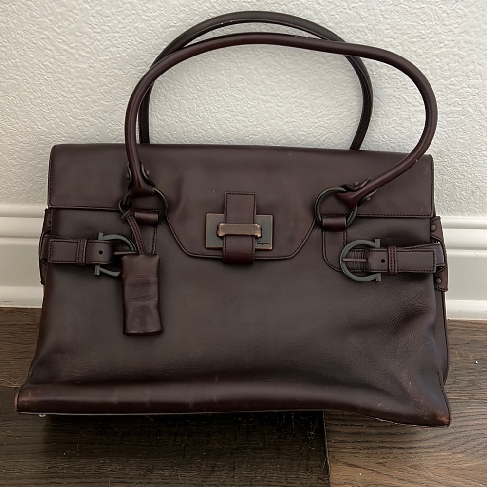 •Salvatore Ferragamo• DY-21 5419 Vintage Satchel